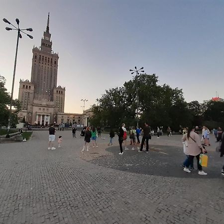 Centrum Zlote Tarasy Metro Rondo Onz Balkon Apartment Варшава Екстериор снимка